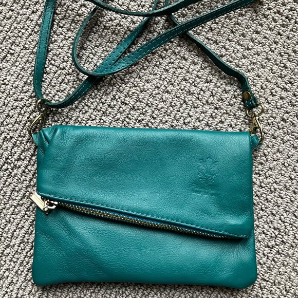 Handbags - Women's Genuine Leather Crossbody Purse